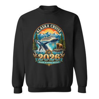 Vintage Alaska Cruise 2026 Cruising Group Family Vacation Sweatshirt | Seseable UK