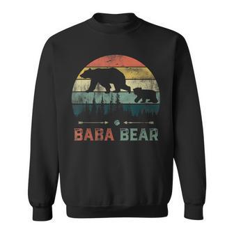 Vintage Baba Bear Wildling Father's Day Sweatshirt - Thegiftio UK