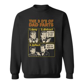 Vintage Dad Fart Father's Day Farting Humor Gag Retro Sweatshirt - Thegiftio UK