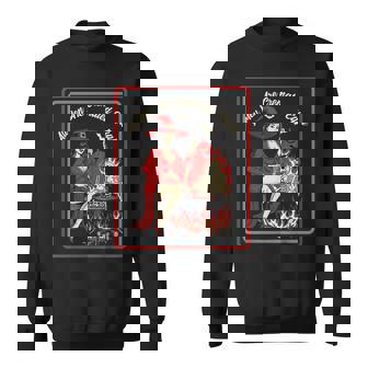 Vintage Horror Dark Humor Witch All Are Cremated Equal スウェットシャツ - Kawaiitshirt