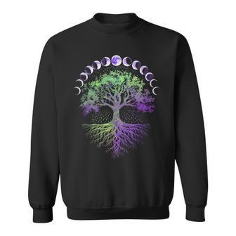 Yggdrasil Tree Valhalla Norse Mythology Viking Sweatshirt - Thegiftio UK