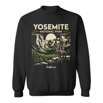 Yosemite National Park For Hikers Campers And Nature Lovers Sweatshirt - Monsterry