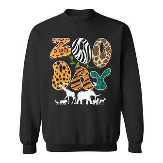 Zoo Day Family First Zoo Field Trip Safari Squad Matching Sweatshirt - Thegiftio UK