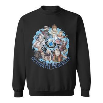 『オクトパストラベラー 大陸の覇者』55周年特製 長袖tシャツ スウェットシャツ - Kawaiitshirt