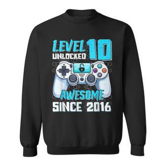 おもしろビデオゲーマー 10歳 10歳 誕生日 スウェットシャツ - Kawaiitshirt