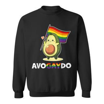 かわいい Lgbtq 猫と虹の旗のセーター – Lgbtq プライド スウェットシャツ - Kawaiitshirt
