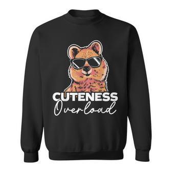 かわいい 過負荷 クオッカ ワラビー 有骨動物 オージー スウェットシャツ - Kawaiitshirt
