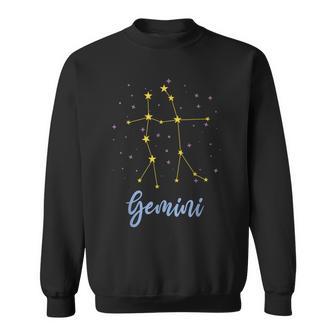 ふたご座 季節 星座 星座 シンボル 星 ふたご座 スウェットシャツ - Kawaiitshirt