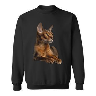 アビシニアン猫 長袖tシャツ スウェットシャツ - Kawaiitshirt