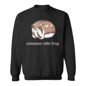 アメフクラガエル おもしろ ゆるかわ かわいい ギフト 理系 カエル スウェットシャツ - Kawaiitshirt
