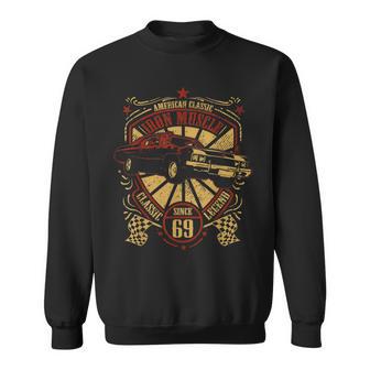 メンズ アメリカクラシック・オールドタイマー・ロカビリー・ホットロッド・マッスルカー スウェットシャツ - Kawaiitshirt