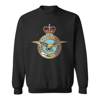 イギリス空軍 イギリス空軍 バッジパッチ スウェットシャツ - Kawaiitshirt