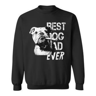 メンズ イングリッシュブルドッグ お父さん 父の日 ヴィンテージスタイル 犬 スウェットシャツ - Kawaiitshirt