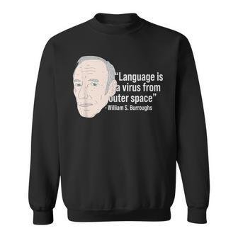 ウィリアム・バロウズ ビート詩人の名言 ビートジェネレーション スウェットシャツ - Kawaiitshirt