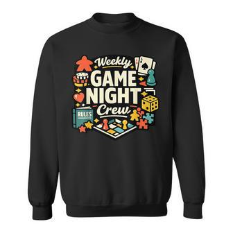 ウィークリーゲームナイトクルー スウェットシャツ - Kawaiitshirt