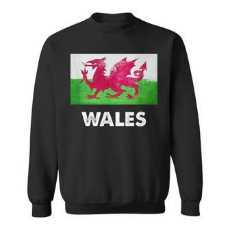 ウェールズ国旗tシャツ スウェットシャツ - Kawaiitshirt