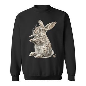 ウサギの大麻 スウェットシャツ - Kawaiitshirt