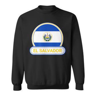 エルサルバドル国バッジ エルサルバドル国旗 スウェットシャツ - Kawaiitshirt