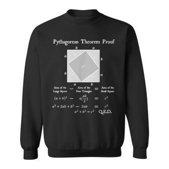 オタクピタゴラスの定理証三角形 数学教師 オタク スウェットシャツ - Kawaiitshirt