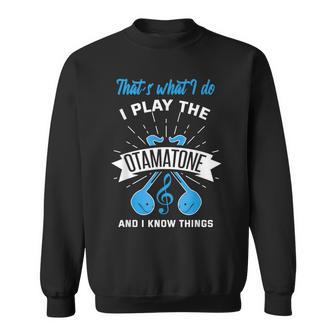 オタマトーン オタマトーン オタマタンシンセサイザー 日本 オタマジャクシ スウェットシャツ - Kawaiitshirt