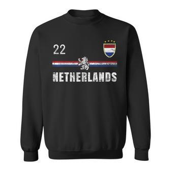 オランダ サッカーファン ジャージ オランダ国旗 フットボール愛好家 スウェットシャツ - Kawaiitshirt