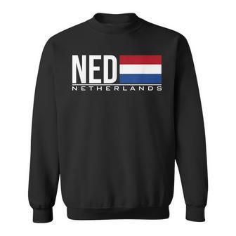 オランダの旗、オランダ、陸上競技、スポーツゲーム、ジャージ。 スウェットシャツ - Kawaiitshirt
