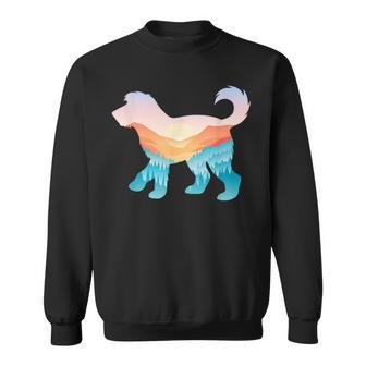 オーストラリア ラブラドゥードル 自然 ハイキング 犬 日の出 アドベンチャー スウェットシャツ - Kawaiitshirt