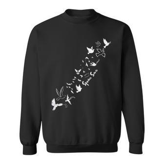 カトリックラテン語フレーズ スピリタス・サンクティは聖霊幽霊 スウェットシャツ - Kawaiitshirt