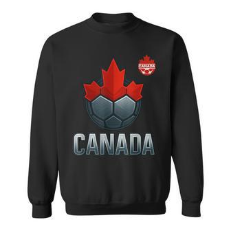 カナダ サッカー ジャージ レッド フットボール ファン プレーヤー 旅行 スウェットシャツ - Kawaiitshirt