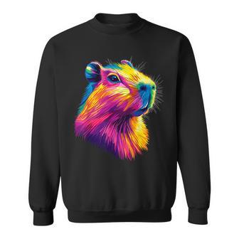 カピバラ Be Capy カピバラ げっ歯類 おもしろカピバラ Capybara スウェットシャツ - Kawaiitshirt