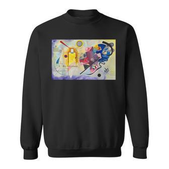 カンディンスキー 抽象芸術 黄色 赤 青 スウェットシャツ - Kawaiitshirt