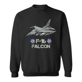 キッズ アメリカ空軍の航空機戦闘機f16ファルコン スウェットシャツ - Kawaiitshirt