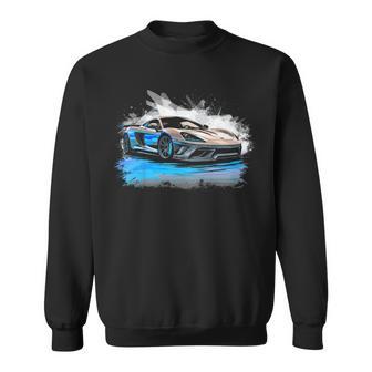 キッズ スポーツカー ボーイズ スウェットシャツ - Kawaiitshirt