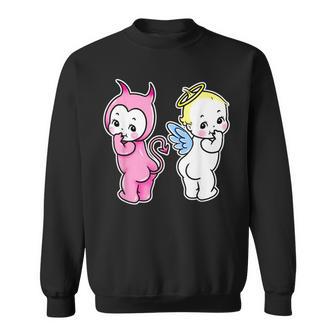 キューピー ベビー エンジェル デビル ケルブ スウェットシャツ - Kawaiitshirt