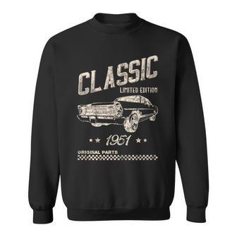 クラシック 1951 限定版 ヴィンテージ レトロ 車 誕生日 スウェットシャツ - Kawaiitshirt