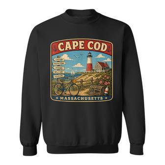 ケープコッドビーチ マサチューセッツ州 休暇 ケープコッド ウェディング スウェットシャツ - Kawaiitshirt