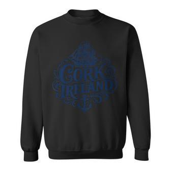 コルクアイルランド船と錨 スウェットシャツ - Kawaiitshirt