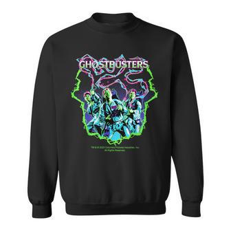 ゴーストバスターズ ハロウィン デザイン クラシック レトロ スウェットシャツ - Kawaiitshirt