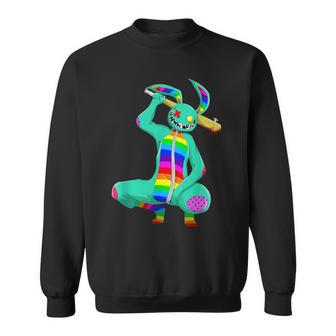サイケデリックバニーサイコバニーアート スウェットシャツ - Kawaiitshirt
