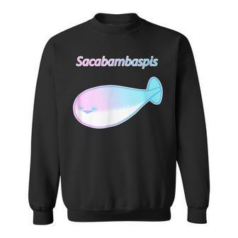 サカバンバスピス パステルカラー おもしろ ゆるかわ かわいい ギフト スウェットシャツ - Kawaiitshirt