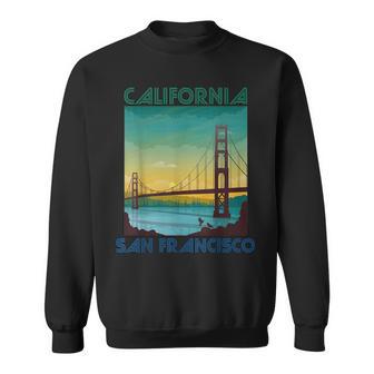 サンフランシスコ カリフォルニア お土産 ゴールデンゲートブリッジ スウェットシャツ - Kawaiitshirt