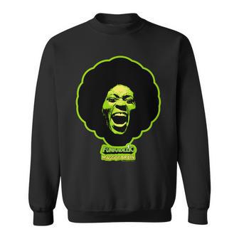 ジョージ・クリントン・ファンカデリック・グリーン・マゴット・ブレイン 長袖tシャツ スウェットシャツ - Kawaiitshirt