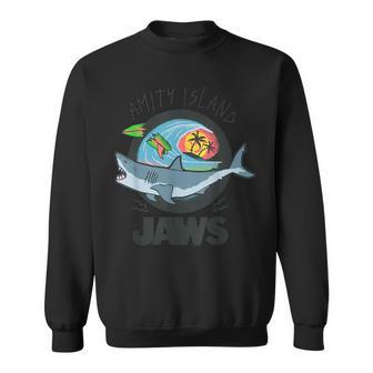 ジョーズ Amity Islandurfcene スウェットシャツ - Kawaiitshirt