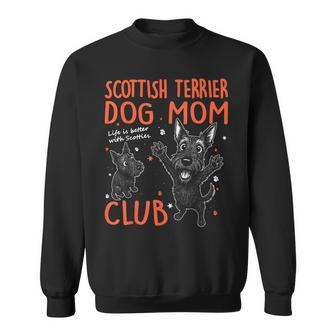 スコティッシュテリア ママクラブ 犬 ママ ママ 母の日 かわいい スウェットシャツ - Kawaiitshirt