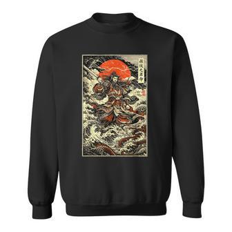 スサノオ 日本神話 女神 浮世絵 神道 スウェットシャツ - Kawaiitshirt