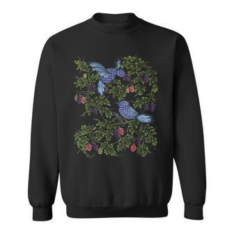 スターリング鳥・ベリー おもしろヴィンテージウクライナ風ヴィシバンカ スウェットシャツ - Kawaiitshirt