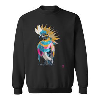 スピリットガイド 部族の鳥 スウェットシャツ - Kawaiitshirt