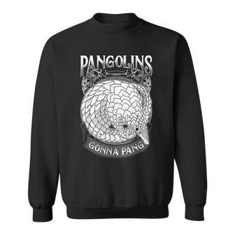 センザンコウ パンゴナ パン面白い パンゴリン アニマルを救います スウェットシャツ - Kawaiitshirt