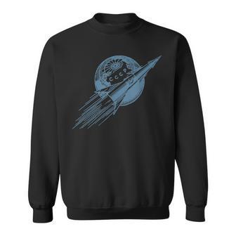 ソ連ロケットスタンプovi8 ビンテージ プロパガンダ スウェットシャツ - Kawaiitshirt