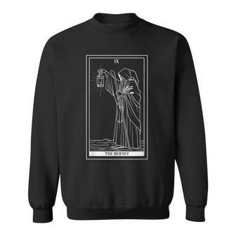 タロットカード隠者占い師オカルト魔女ウィッカン スウェットシャツ - Kawaiitshirt